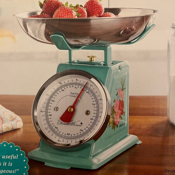 Pioneer Woman Sweet Rose Mini Analog Food Scale - Picture 2 of 4